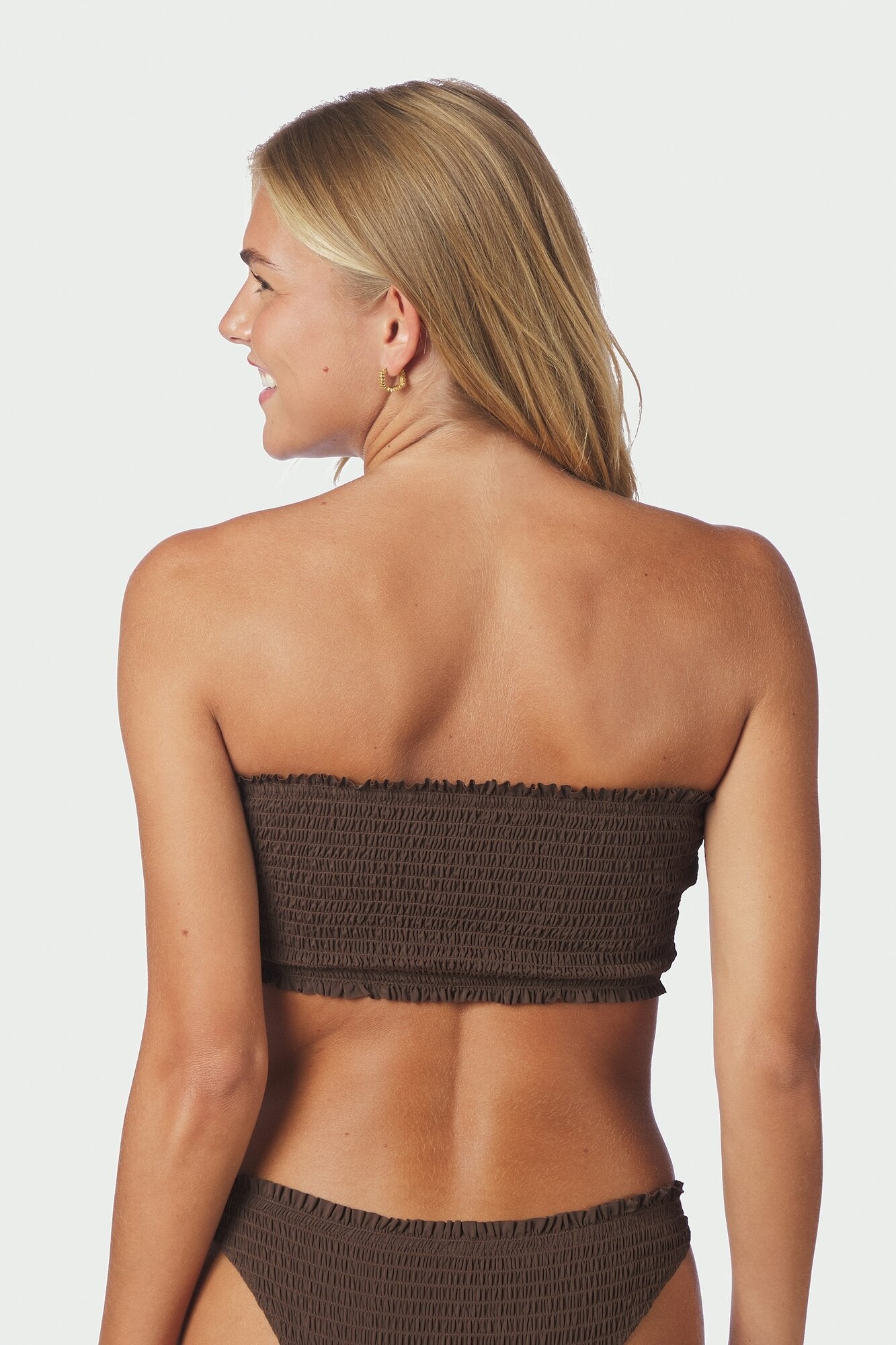 Skin Lobster bikinitop - brun